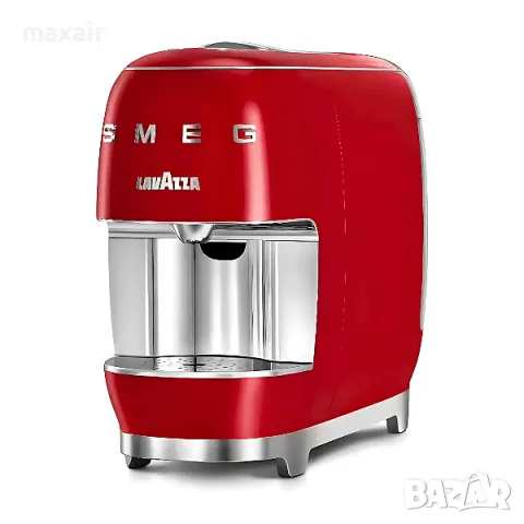 КАФЕМАШИНА Lavazza SMEG RED+12 кут. капсули /192бр./ A Modo Mio * Безплатна доставка, снимка 4 - Кафемашини - 49748300