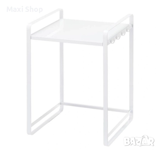 Разтегателна етажерка-органайзер за кухня Tower White, снимка 4 - Етажерки - 51436768