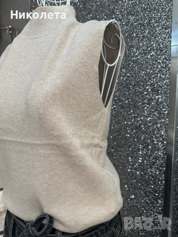 Блуза фино плетиво , снимка 3 - Блузи с дълъг ръкав и пуловери - 51605733