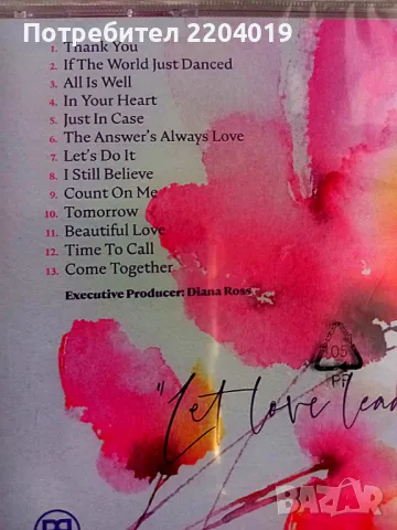 DIANA ROSS  Thank You  запечатано CD, снимка 2 - CD дискове - 49729048
