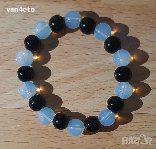 Естествени камъни ръчно изработени гривни, снимка 6 - Гривни - 36584305