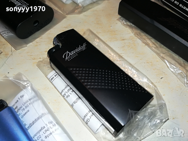 SOBRANIE-DAVIDOFF-МАРКОВИ МЕТАЛНИ ЗАПАЛКИ 1504221102, снимка 15 - Запалки - 36464480