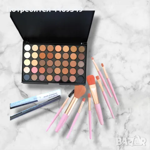 Различни палитри с гримове , снимка 7 - Козметика за лице - 50239749