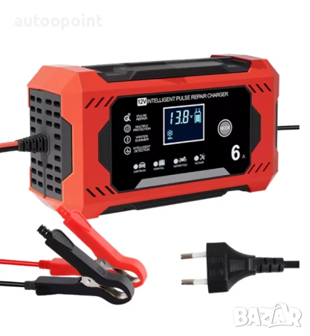 Зарядно за акумулатор H-6C 6A 12V, снимка 2 - Аксесоари и консумативи - 53972530