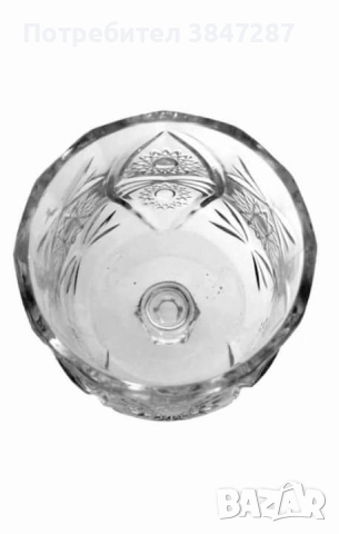 Комплект от 6 броя чаши за вино със столчета , снимка 3 - Сервизи - 44924185