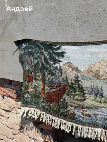 Старинен ковьор,покривка за стена #59, снимка 3 - Антикварни и старинни предмети - 37752349