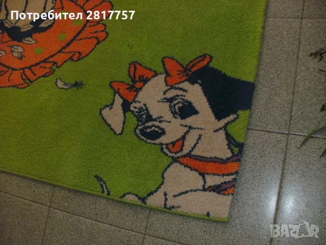 Детски дебел килим - 122,5 см х 202 см - красив !, снимка 7 - Килими - 48507782