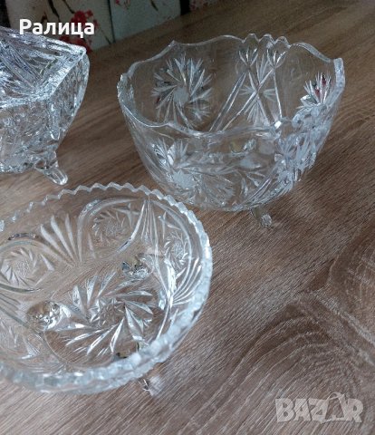 Комплект, бонбониери и купи, чешки кристал , снимка 5 - Декорация за дома - 42758990