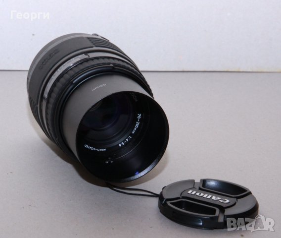 обектив Sigma 70-210, f4-5,6 за Canon EOS EF, снимка 5 - Обективи и филтри - 44450412