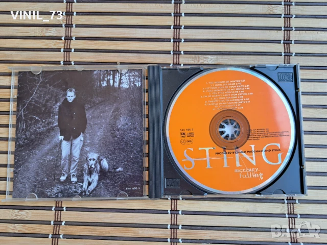 Sting – Mercury Falling, снимка 2 - CD дискове - 50809086