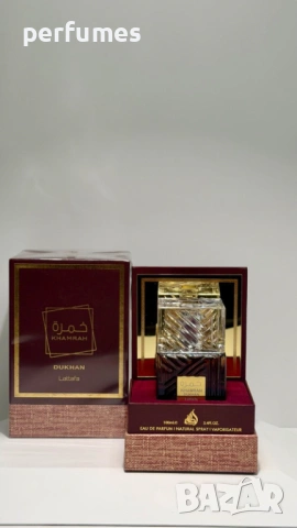 Lattafa Perfumes Khamrah Dukhan EDP 100ml, снимка 2 - Мъжки парфюми - 53891880