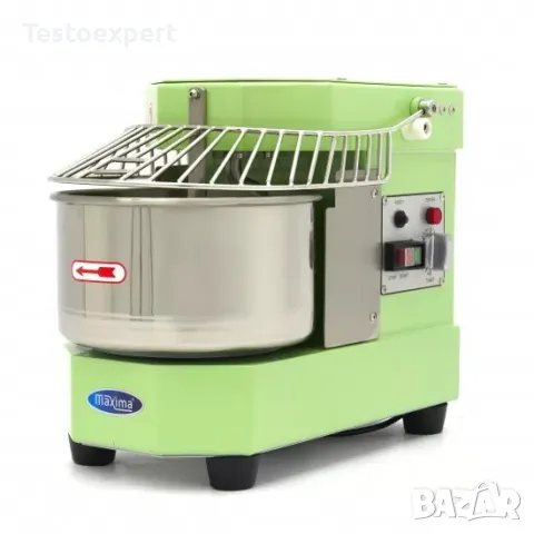 Тестобъркачка 8л / спирален миксер за 4,5кг тесто, зелен