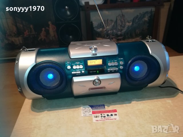 jvc cd/tuner/deck/aux/led 1212201939, снимка 4 - Ресийвъри, усилватели, смесителни пултове - 31100346