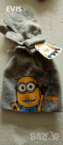 Оригинални зимни детски комплекти Disney Frozen и Paw Patrol – шапка + ръкавици