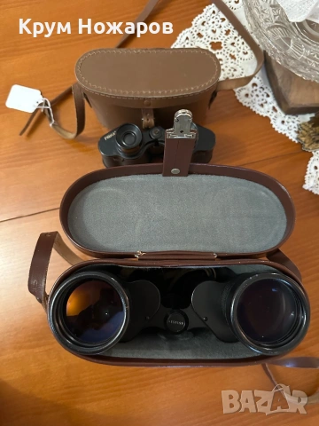 Бинокъл, Jenoptem, Carl Zeiss Jena, DDR, 10x59W, в калъф, снимка 5 - Други ценни предмети - 54220783