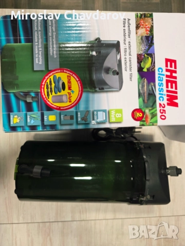 Външен филтър Eheim Classic 250, снимка 2 - Оборудване за аквариуми - 52902595