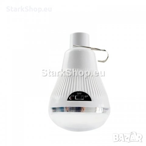 LED Къмпинг лампа за окачване със соларен панел GR-020, снимка 2 - Друга електроника - 39893958