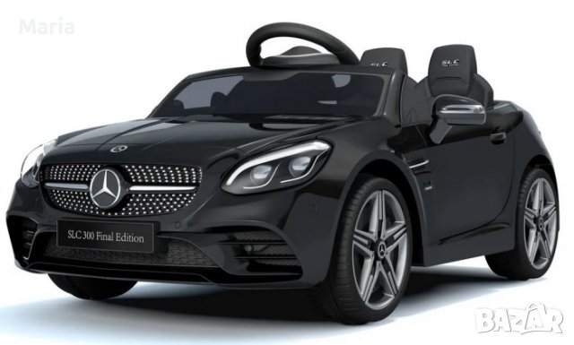 Акумулаторен КОЛА Licensed Mercedes Benz SLC300 12V с меки гуми с Кожена седалка