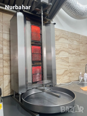 Дюнер машина и скара на газ, снимка 3 - Друго търговско оборудване - 54137215