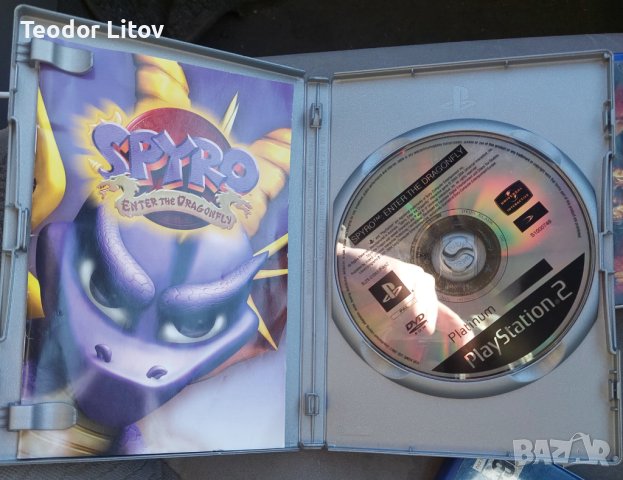 Spyro : Enter the dragonfly Playstation 2, снимка 2 - Игри за PlayStation - 44145408