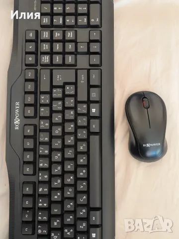 Комплект клавиатура +Безжична мишка RoXPower RXT WT-81 107, БДС, USB интерфейс