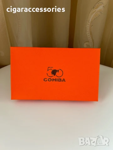 Луксозен керамичен пепелник Cohiba 50 – за 4 пури, снимка 3 - Табакери - 51356819
