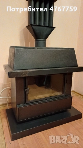 Камина на дърва Герканд с водна риза