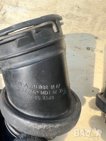 Резонатор турбо Mercedes W203 OM611 OM646 A6110981807, снимка 2 - Части - 54351905