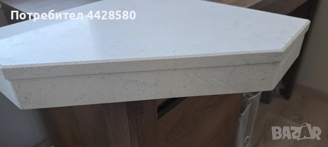 Ъглови рафтове от мраморизиран варовик , снимка 10 - Етажерки - 50544795