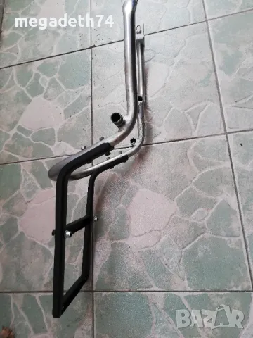 Тръба зад седалка със стойка за куфар MZ ETZ , снимка 3 - Мотоциклети и мототехника - 48472457