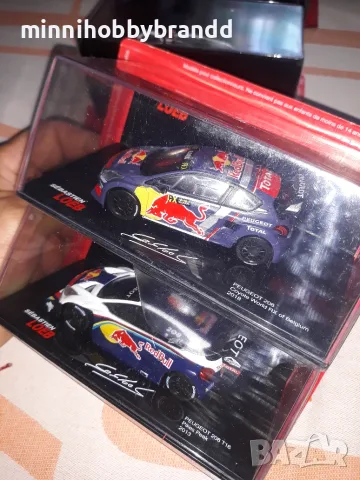 Peugeot Citroen Hyundai 1:43 Sebastien Loeb , снимка 4 - Колекции - 55831024