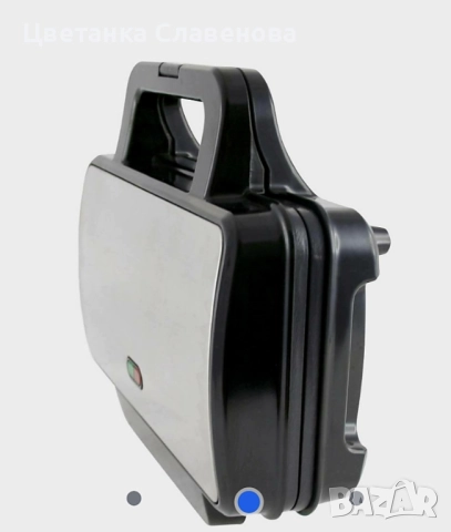  Тостер за сандвичи EMERIO ST-109562  Неръждаема стомана,900W, снимка 6 - Тостери - 52414205