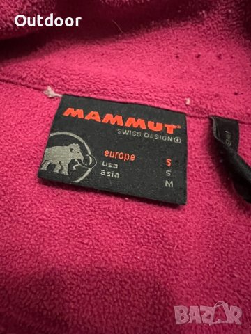 Дамска поларена горница Mammut, размер S, снимка 5 - Жилетки - 42798030