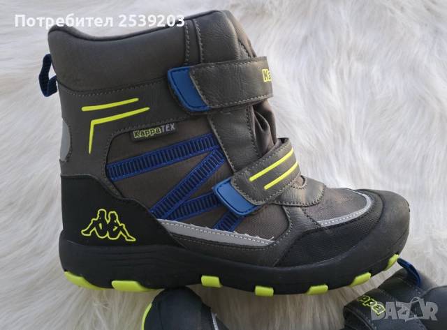 Детски ботуши Kappa №34/35 - НОВИ, снимка 8 - Детски боти и ботуши - 52231481