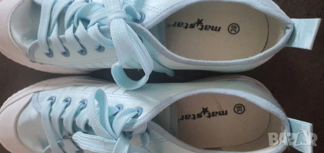 ДАМСКИ ГУМЕНКИ Mat Star BLUE. Нови!, снимка 6 - Маратонки - 54024277