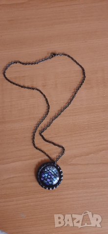 Черен Медальон Колие Гейм оф Тронс Дракон ГОТ  Game of Thrones, снимка 7 - Колиета, медальони, синджири - 31847888