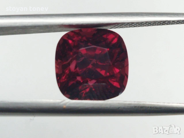 Първокласен чеврен шпинел от Мианмар 2.96кт! Сертифициран!, снимка 8 - Пръстени - 44639847