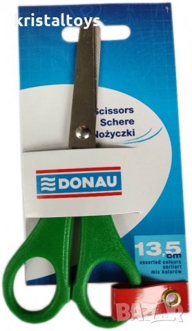 Детска ножица с тъп връх Донау Donau 13.5 см., снимка 2 - Игри и пъзели - 30349929