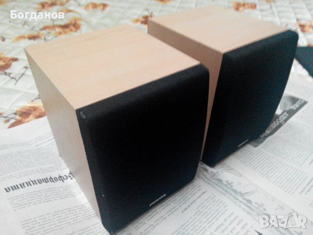 PHILIPS MC 127 ТОНКОЛОНИ ДОСТА ЗАПАЗЕНИ 8 ОМА, снимка 4 - Тонколони - 38254346