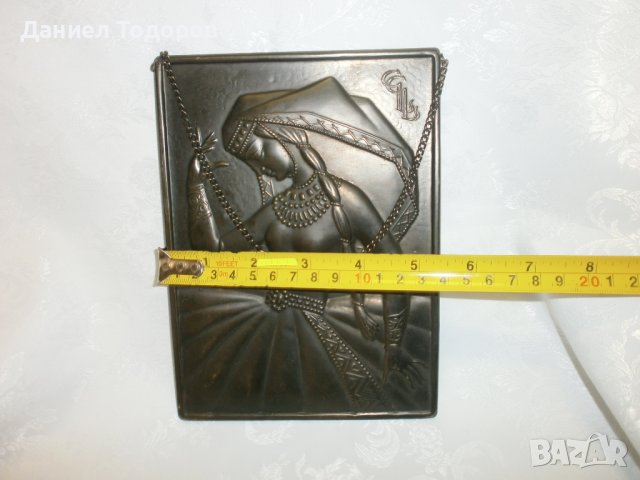 Стара Руска Медна Декоративна Картина , Медно Пано - № 1, снимка 8 - Декорация за дома - 30169057