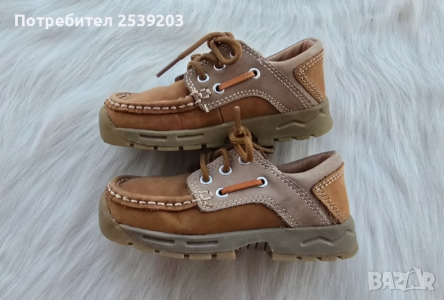 Детски обувки мокасини №25 естествена кожа, снимка 6 - Детски обувки - 51546722