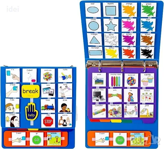 Пекс Карти с папка PECS Card 