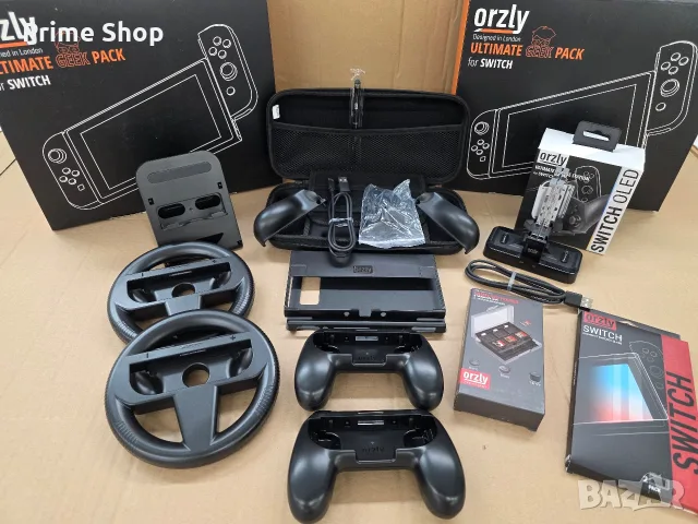 15 в 1 Комплект Аксесоари за Nintendo Switch и Switch OLED от Orzly, снимка 12 - Аксесоари - 56143235