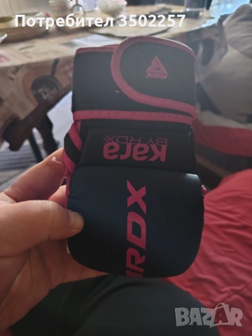 ММА спаринг ръкавици, RDX F6 Kara, Розови,xs.s, снимка 2 - Бокс - 54133262