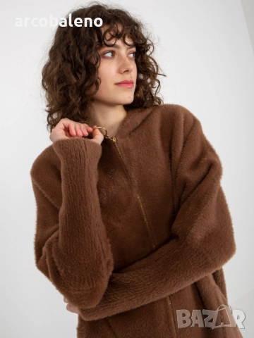 Дамско елегантно и ежедневно палто от алпака, 5цвята , снимка 18 - Палта, манта - 51814086