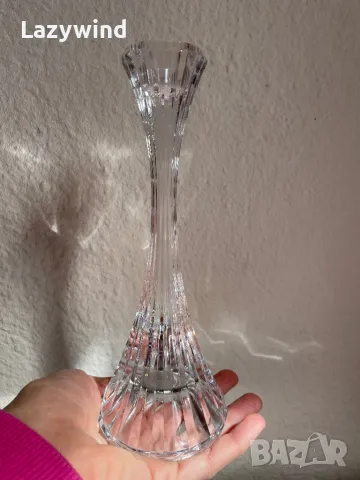 Кристален свещник, снимка 1