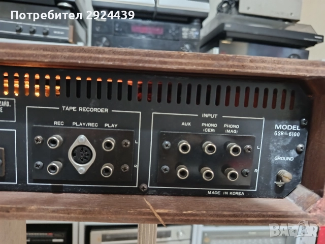 Gold star GSR-6100, снимка 7 - Ресийвъри, усилватели, смесителни пултове - 52961950