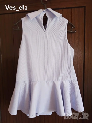 Zara топ с паети, снимка 2 - Корсети, бюстиета, топове - 54242205