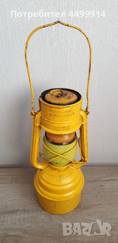 Фенер Feuerhand Storm 276 Baby Special жълт, снимка 6 - Антикварни и старинни предмети - 53965190