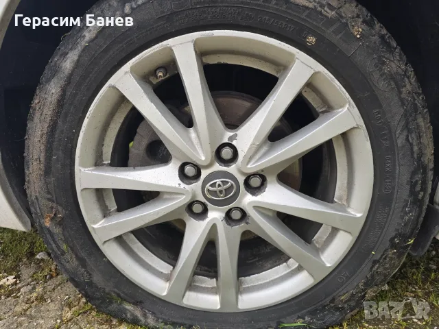 Оригинални джанти 17" , 215/55/17 OEM TOYOTA AVENSIS T27 2.0 D-4D КОМБИ 2014, снимка 6 - Гуми и джанти - 56116366